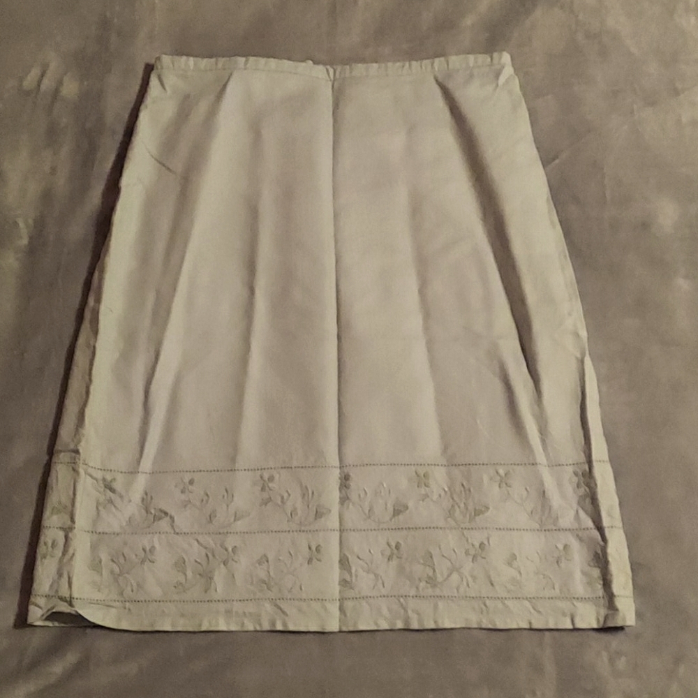 Light blue skirt